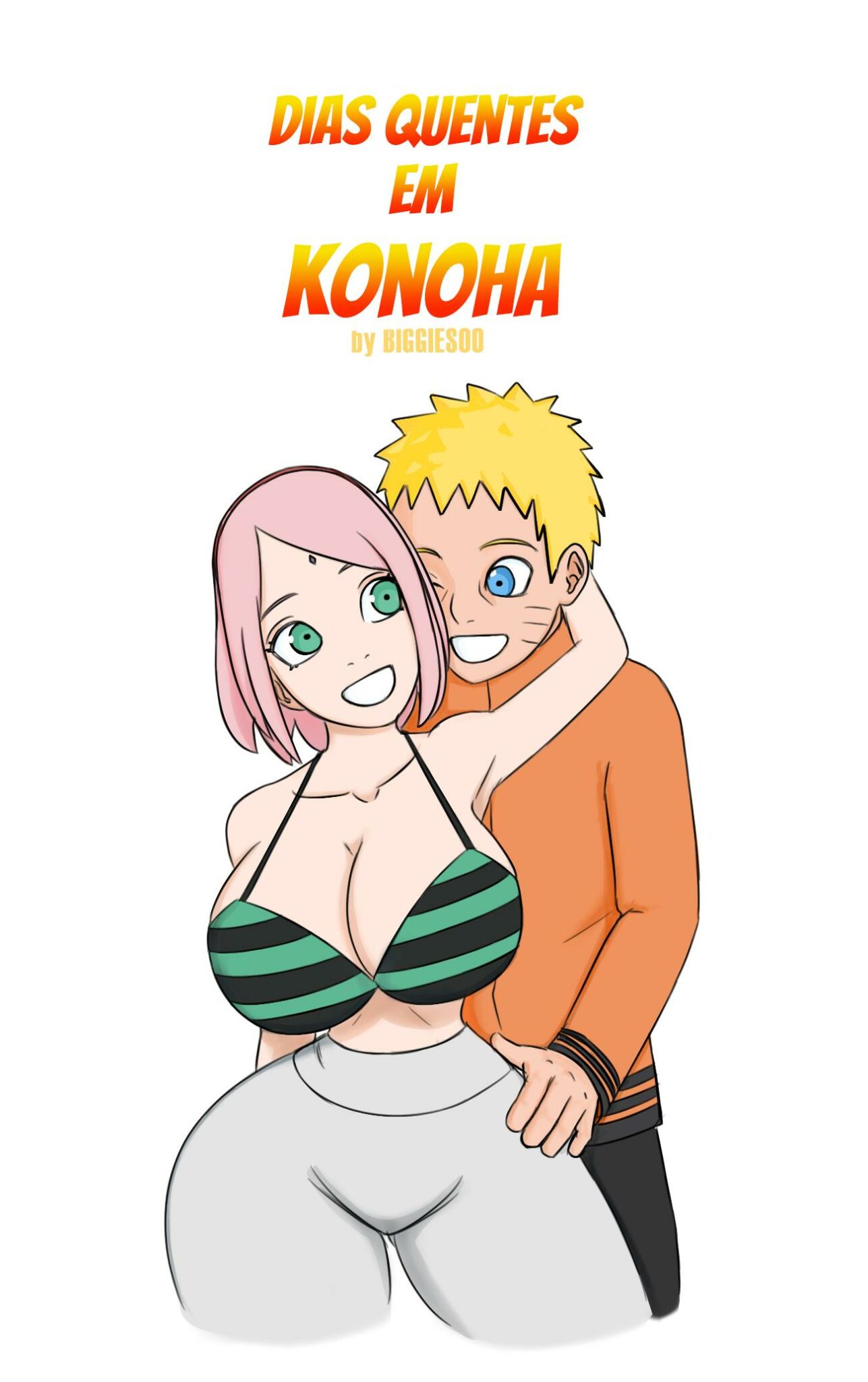 Naruto Hentai: O Dia quente em konoha